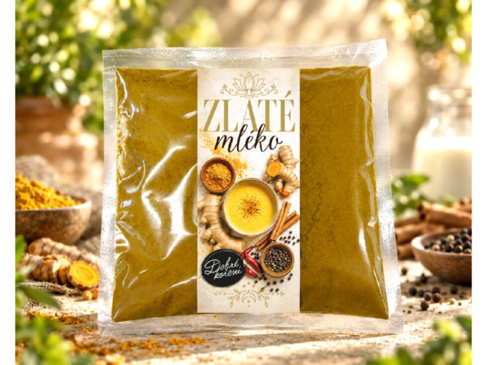 ZLATÉ MLÉKO - KURKUMA LATTÉ