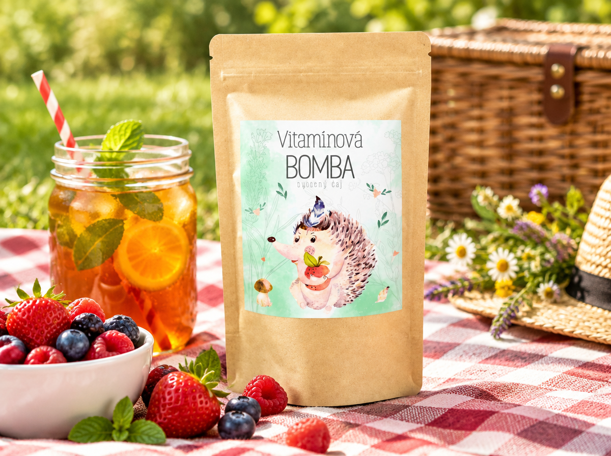 VITAMÍNOVÁ BOMBA - BYLINNÝ ČAJ, 75g