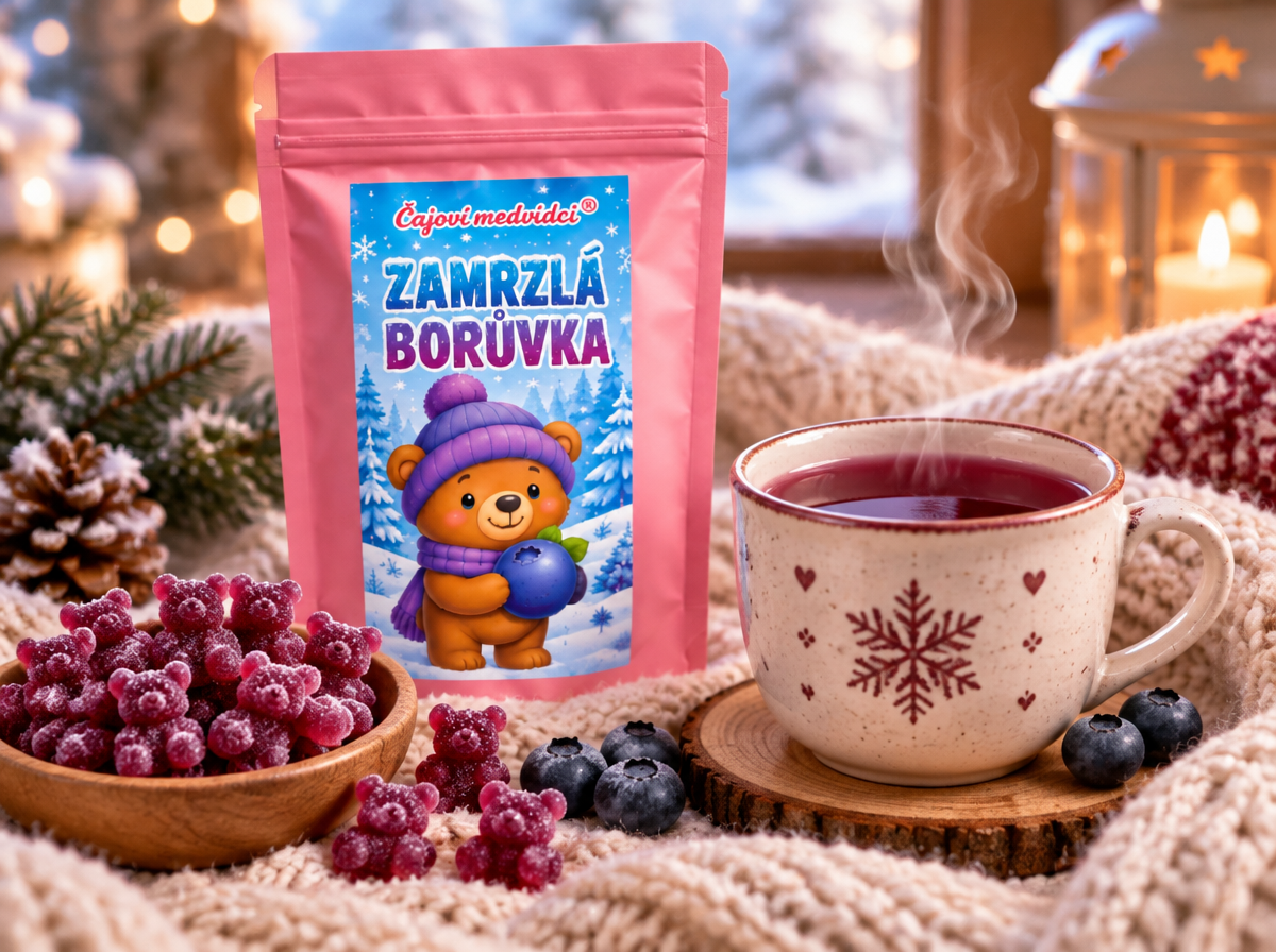 ZAMRZLÁ BORŮVKA - ČAJOVÍ MEDVÍDCI