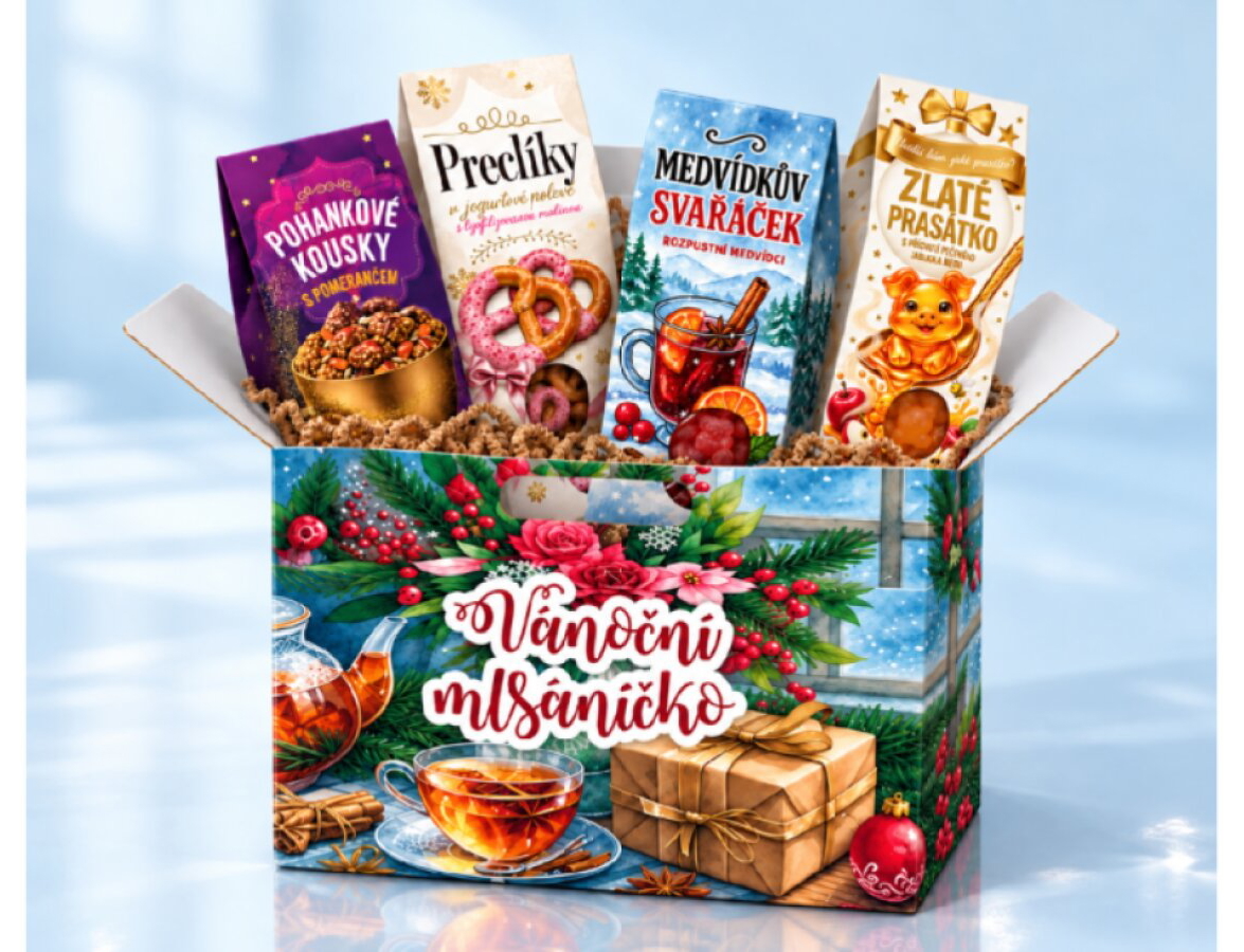 DÁRKOVÝ BOX VÁNOČNÍ MLSÁNÍČKO