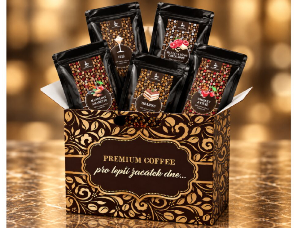 DÁRKOVÝ BOX PRO ŽENY - PREMIUM COFFEE