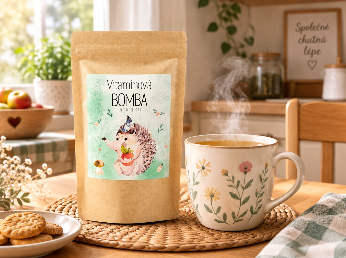 VITAMÍNOVÁ BOMBA - BYLINNÝ ČAJ, 75g