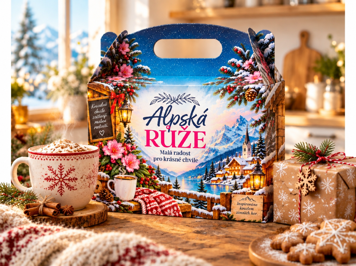 ALPSKÁ RŮŽE - DÁRKOVÝ BOX