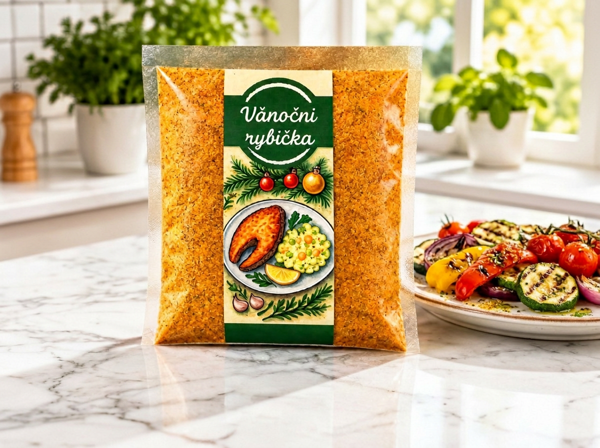 VÁNOČNÍ RYBIČKA, KOŘENÍ NA RYBY, 100 g