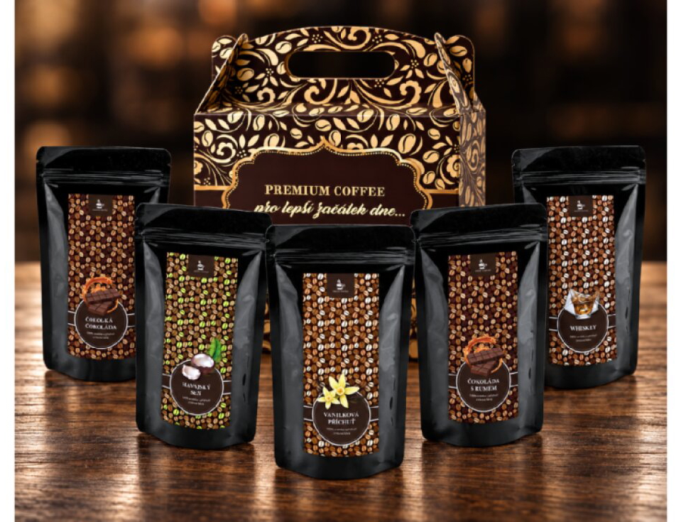 DÁRKOVÝ BOX PRO MUŽE - PREMIUM COFFEE