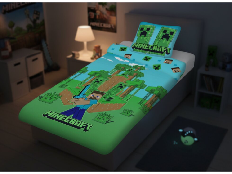 SVÍTÍCÍ POVLEČENÍ - MINECRAFT