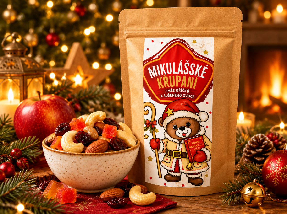 MIKULÁŠSKÁ NADÍLKA - OŘÍŠKOVÉ KŘUPÁNÍ