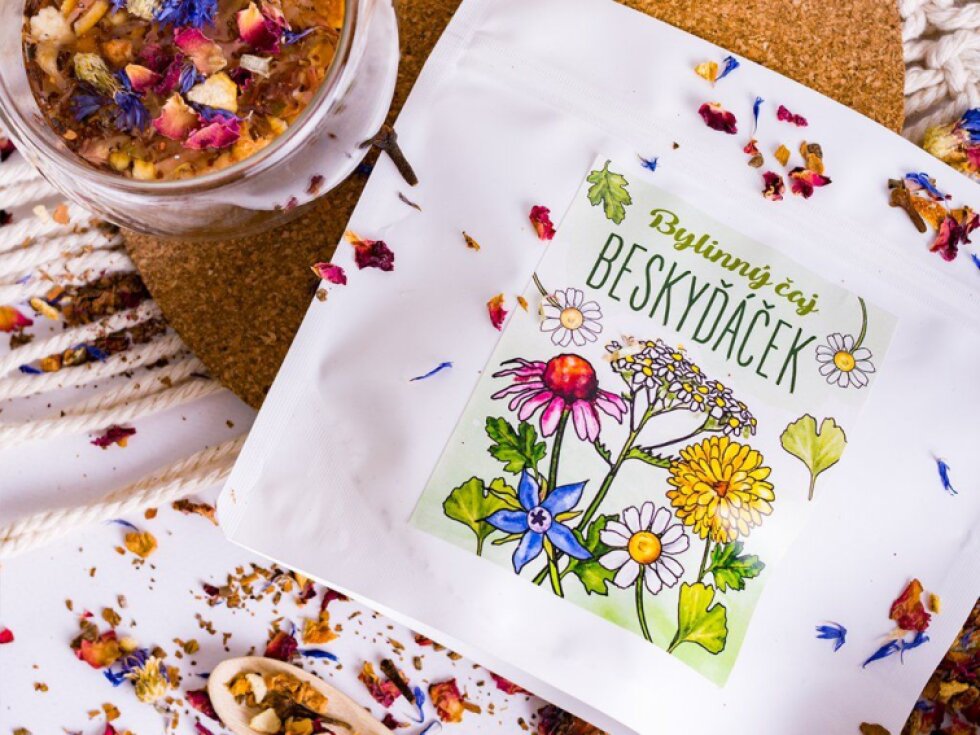 BESKYĎÁČEK - BYLINNÝ ČAJ