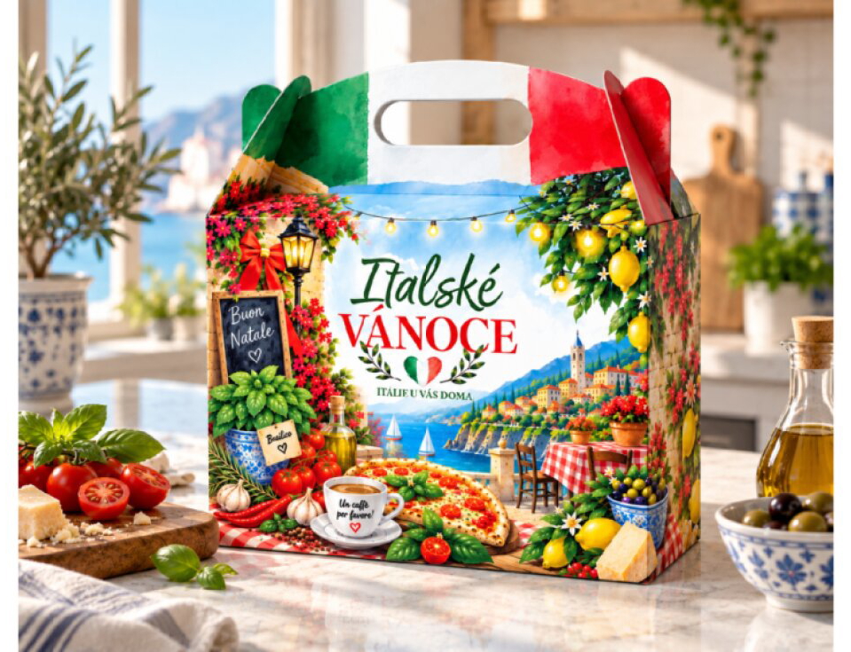 ITALSKÉ VÁNOCE – DÁRKOVÝ BOX PLNÝ CHUTÍ