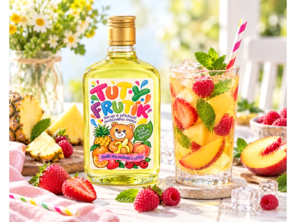 TUTY FRUTÍK, SIRUP PRO DĚTI, 500 ml