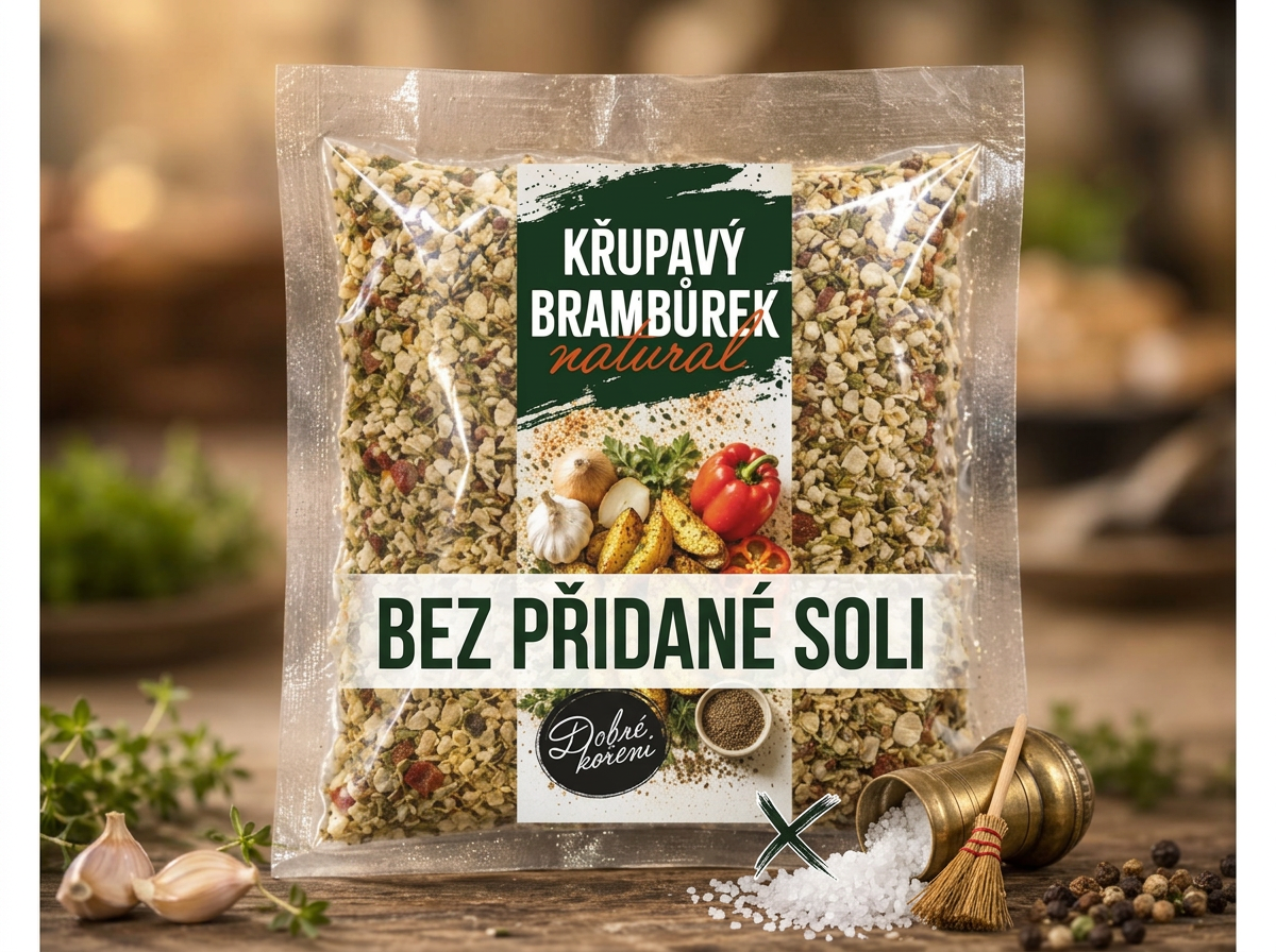 KŘUPAVÝ BRAMBŮREK, NATURAL