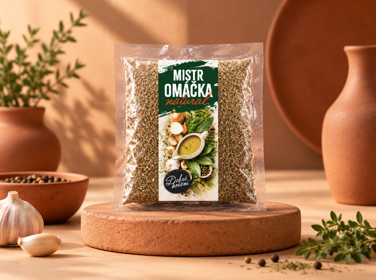 OMÁČKOVÉ KOŘENÍ - MISTR OMÁČKA, NATURAL