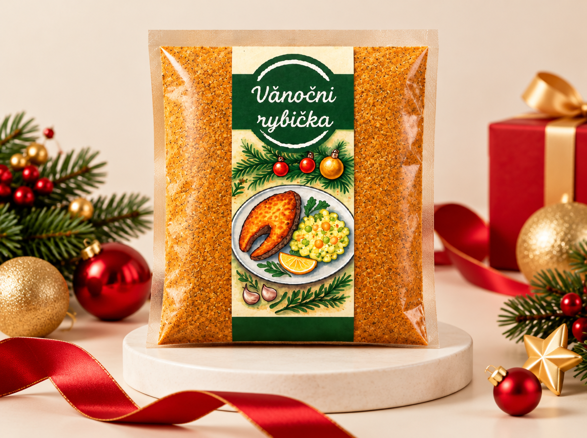VÁNOČNÍ RYBIČKA, KOŘENÍ NA RYBY, 100 g