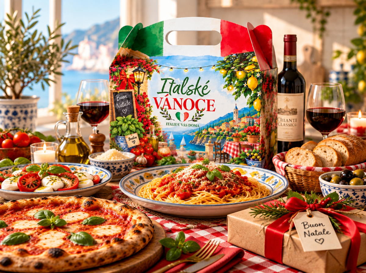 ITALSKÉ VÁNOCE – DÁRKOVÝ BOX PLNÝ CHUTÍ