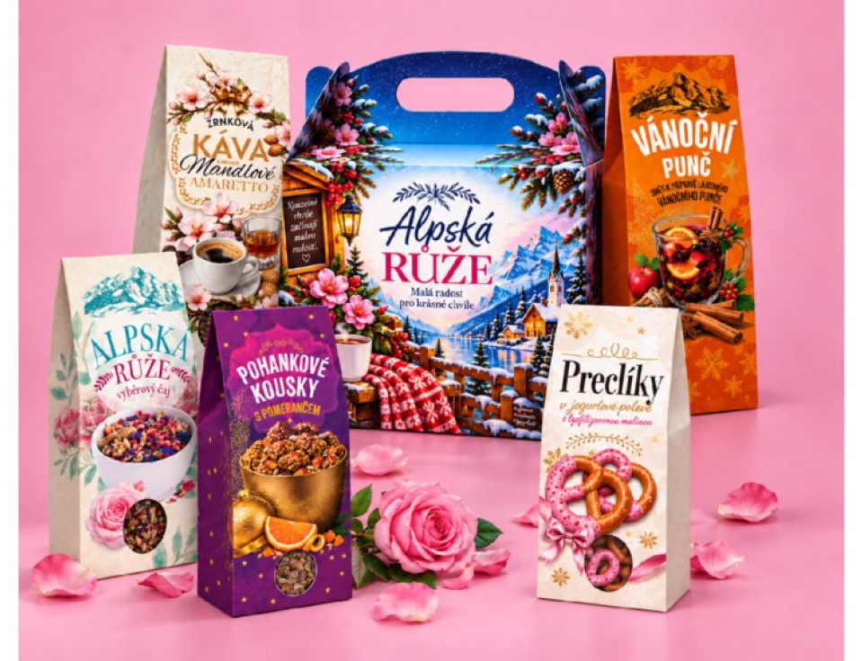 ALPSKÁ RŮŽE - DÁRKOVÝ BOX