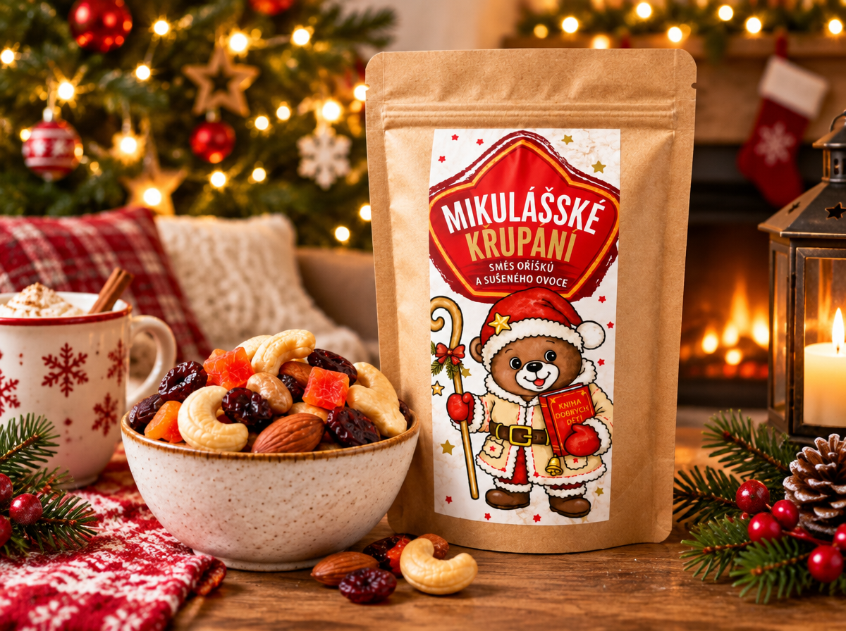 MIKULÁŠSKÁ NADÍLKA - OŘÍŠKOVÉ KŘUPÁNÍ