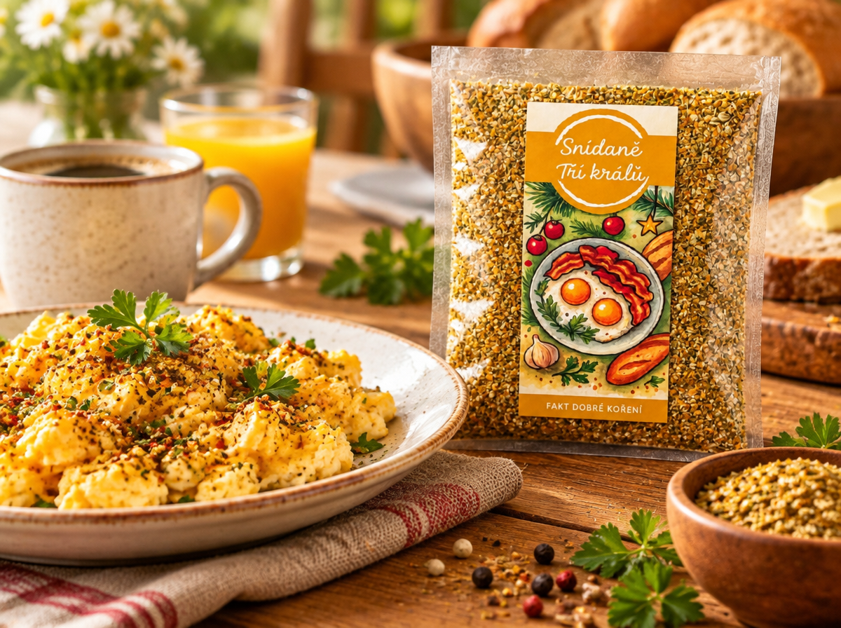 SNÍDANĚ TŘÍ KRÁLŮ, KOŘENÍ NA VAJÍČKA, 100 g