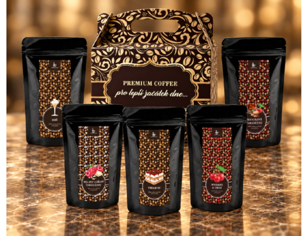 DÁRKOVÝ BOX PRO ŽENY - PREMIUM COFFEE