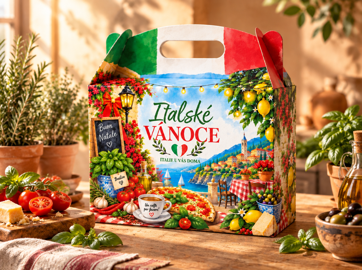 ITALSKÉ VÁNOCE – DÁRKOVÝ BOX PLNÝ CHUTÍ