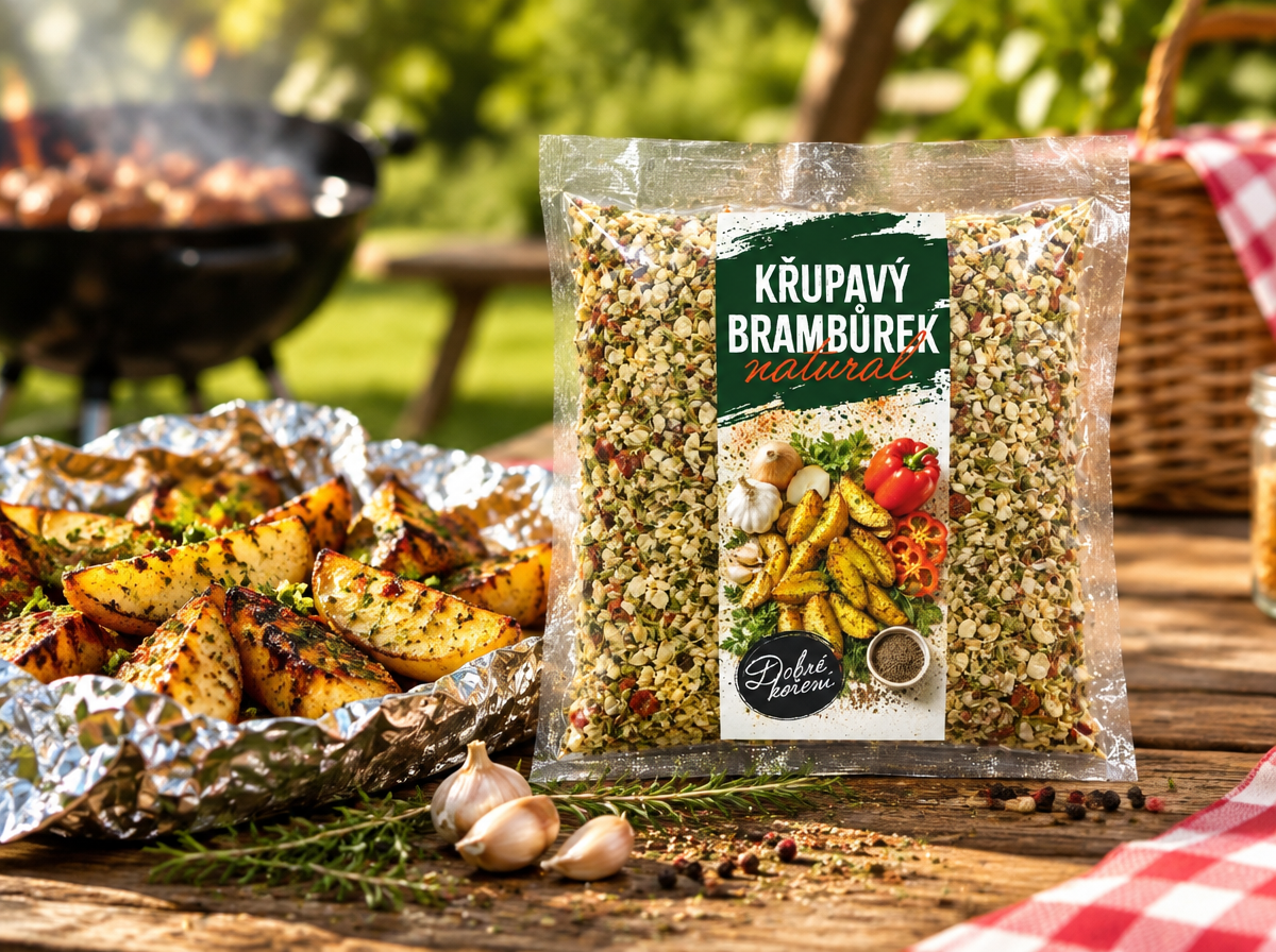 KŘUPAVÝ BRAMBŮREK, NATURAL