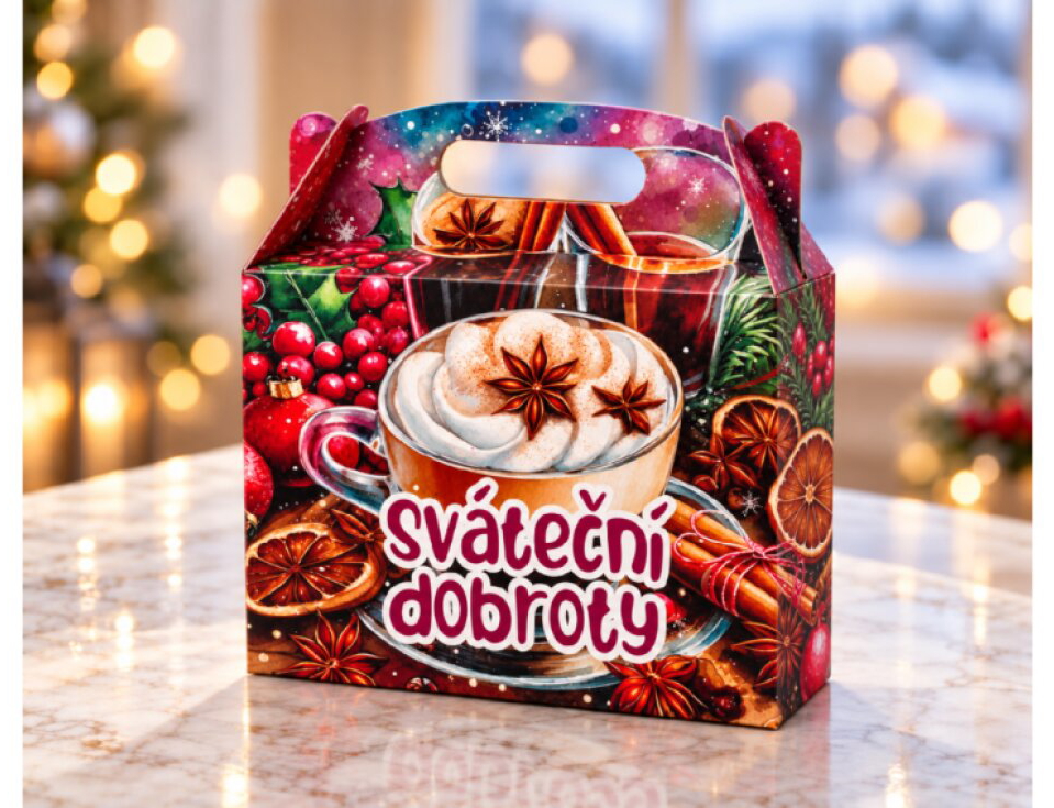 DÁRKOVÝ BOX SVÁTEČNÍ DOBROTY