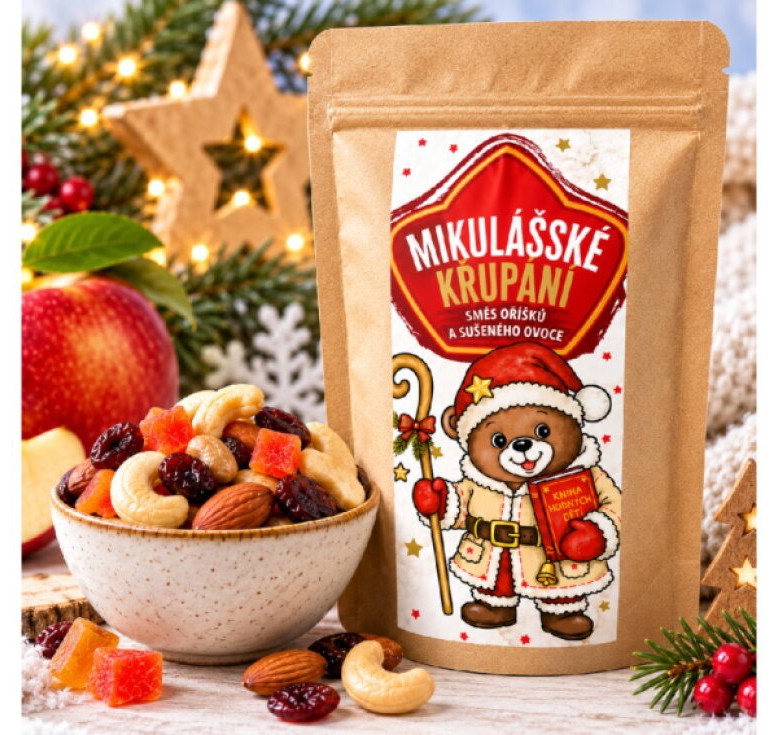 MIKULÁŠSKÁ NADÍLKA - OŘÍŠKOVÉ KŘUPÁNÍ