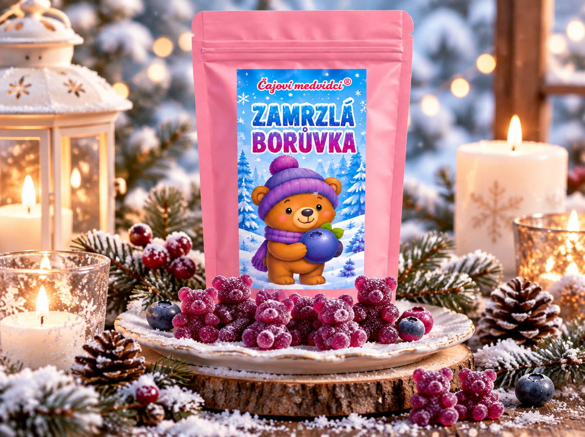 ZAMRZLÁ BORŮVKA - ČAJOVÍ MEDVÍDCI