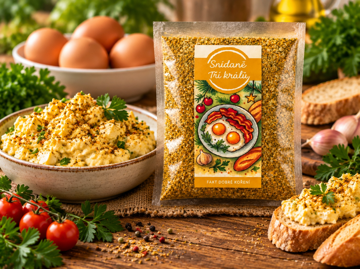 SNÍDANĚ TŘÍ KRÁLŮ, KOŘENÍ NA VAJÍČKA, 100 g