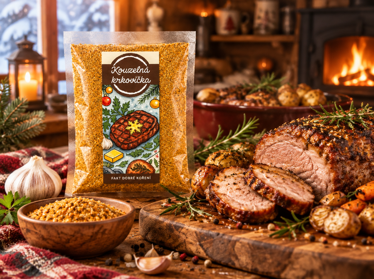 KOUZELNÁ KRKOVIČKA, SVÁTEČNÍ KOŘENÍ, 100 g
