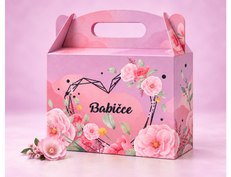 BABIČCE – VÁNOČNÍ DÁRKOVÝ BOX PLNÝ LÁSKY