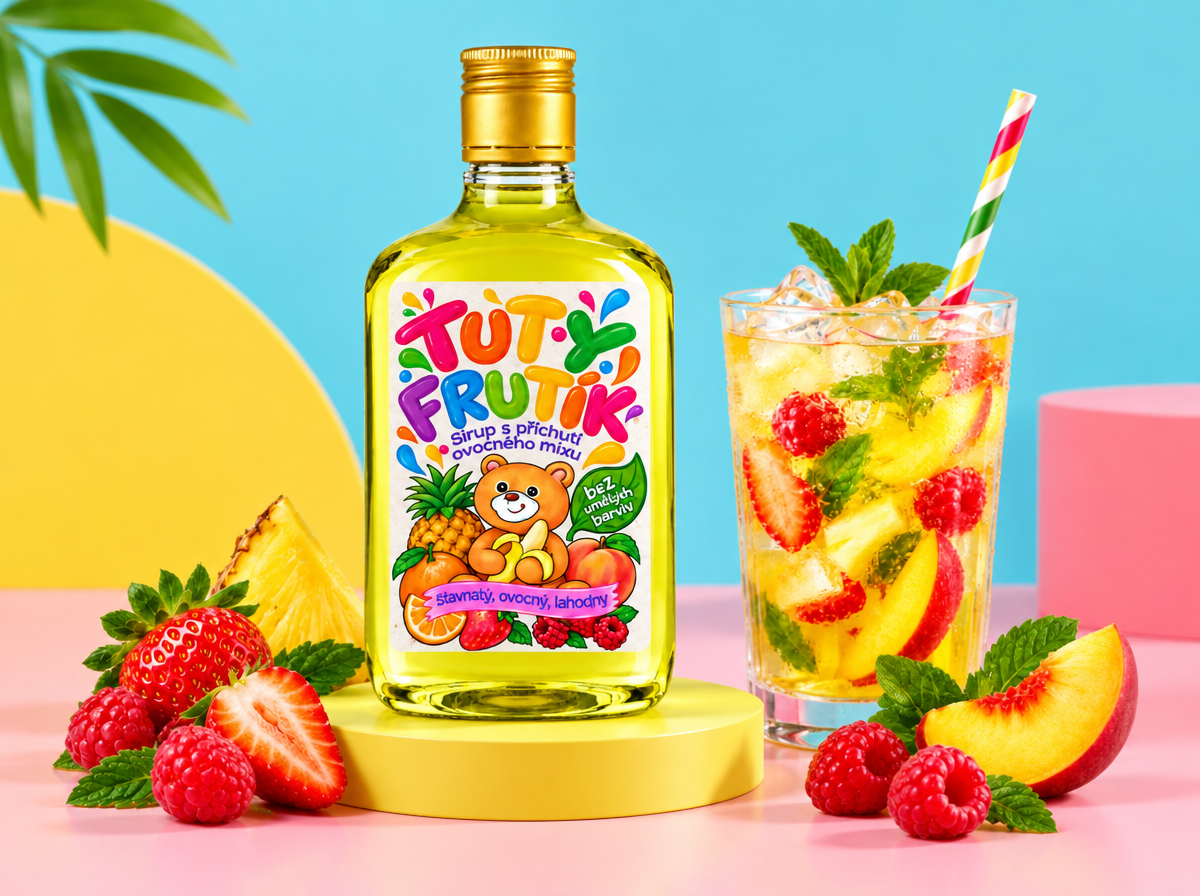 TUTY FRUTÍK, SIRUP PRO DĚTI, 500 ml