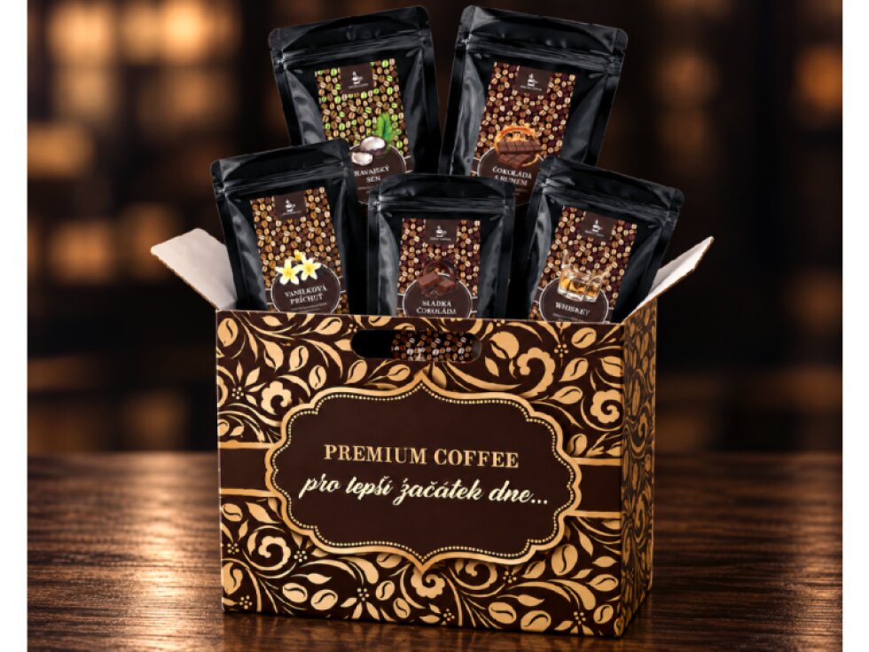 DÁRKOVÝ BOX PRO MUŽE - PREMIUM COFFEE