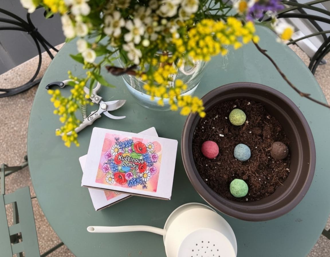 KVĚTINOVÉ BOMBY - AKČNÍ BALÍČEK 5 KUSŮ