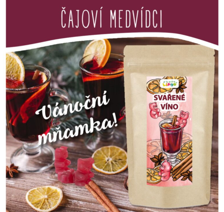 XL ČAJOVÍ MEDVÍDCI SVAŘENÍ VÍNO, 200g