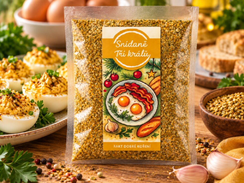 SNÍDANĚ TŘÍ KRÁLŮ, KOŘENÍ NA VAJÍČKA, 100 g