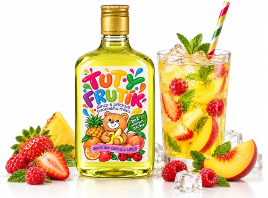 TUTY FRUTÍK, SIRUP PRO DĚTI, 500 ml