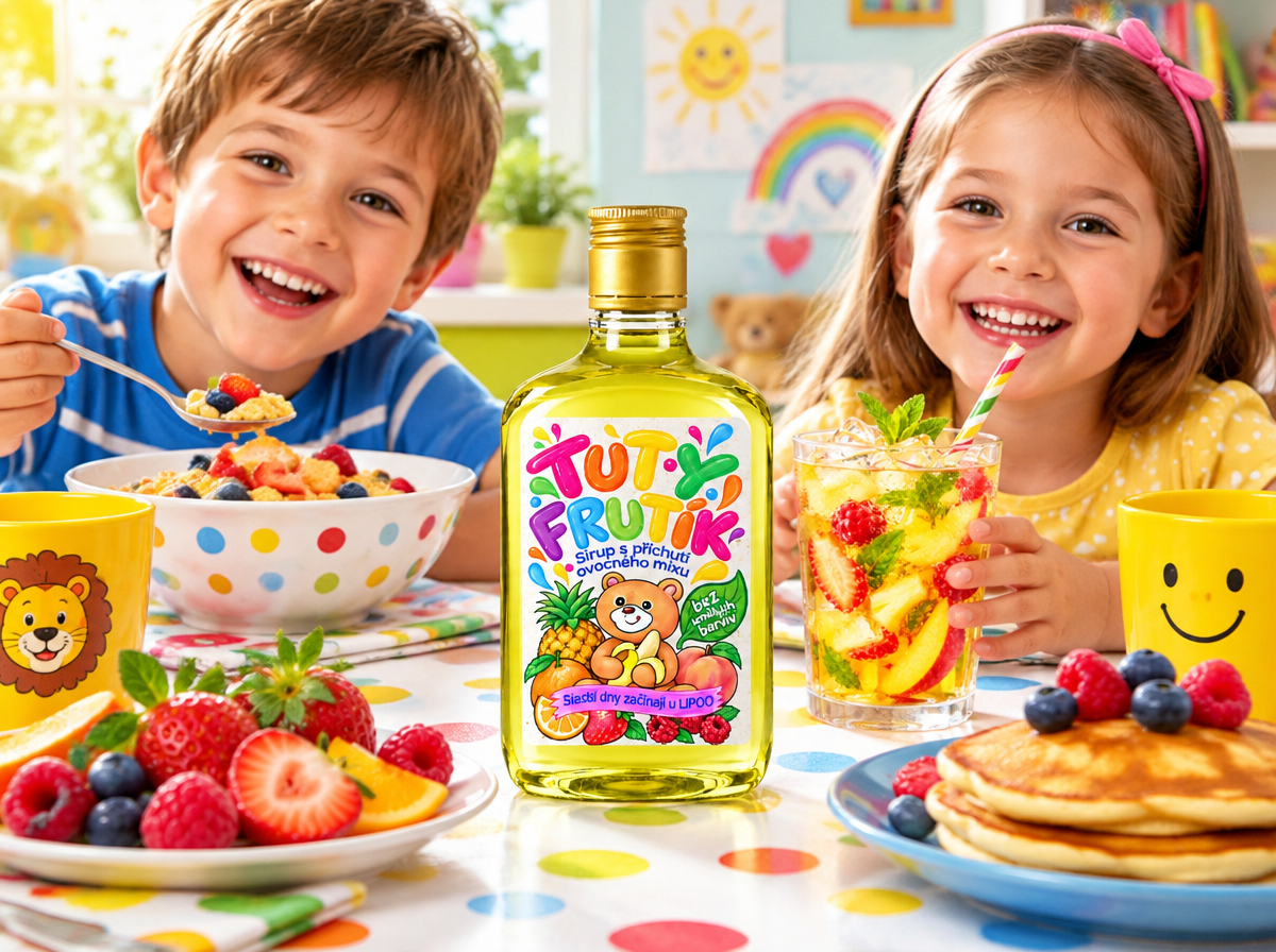 TUTY FRUTÍK, SIRUP PRO DĚTI, 500 ml