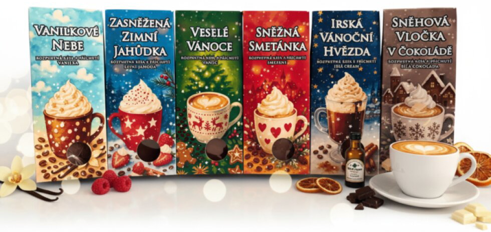 VÁNOČNÍ DÁRKOVÝ SET ROZPUSTNÝCH KÁV