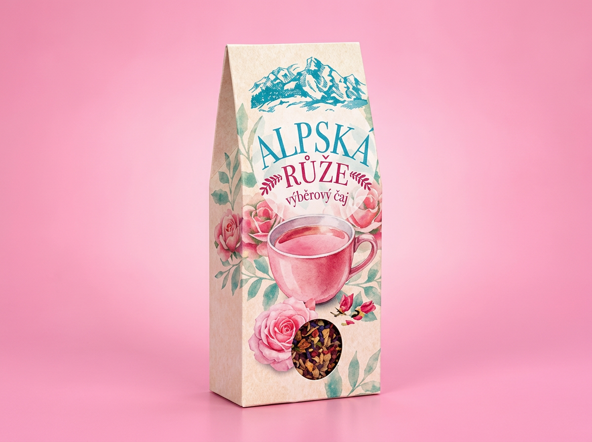ALPSKÁ RŮŽE - DÁRKOVÝ BOX