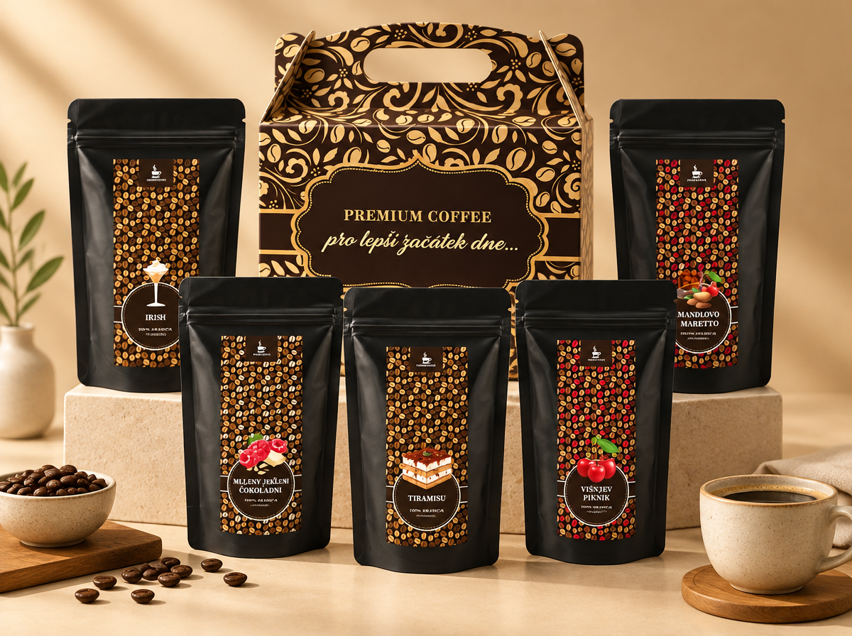 DÁRKOVÝ BOX PRO ŽENY - PREMIUM COFFEE