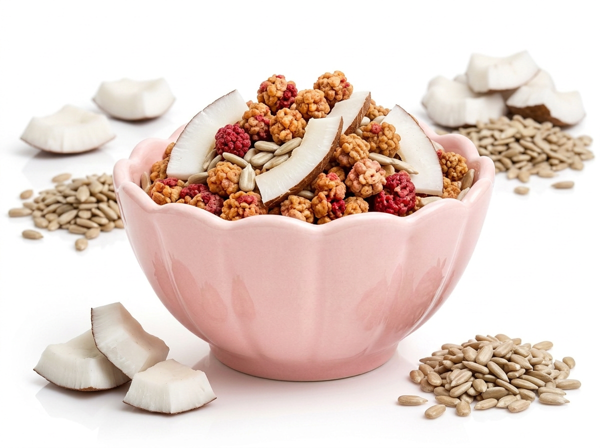 MIKULÁŠOVA SNÍDANĚ - JAHODOVÁ GRANOLA