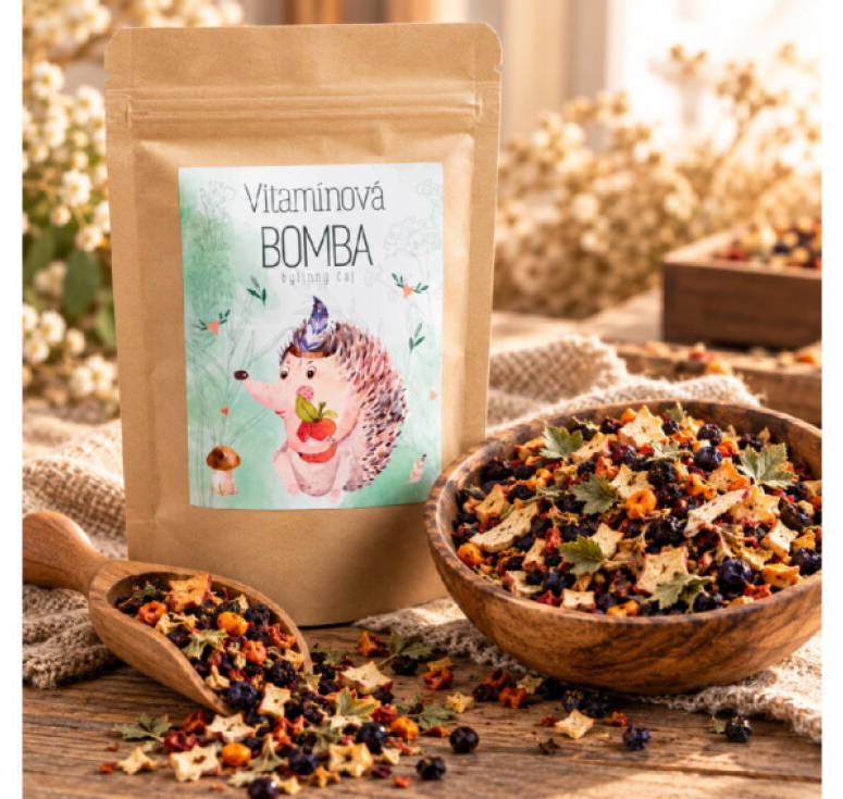 VITAMÍNOVÁ BOMBA - BYLINNÝ ČAJ, 75g