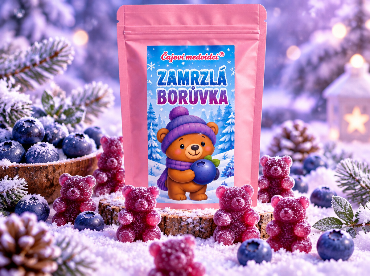 ZAMRZLÁ BORŮVKA - ČAJOVÍ MEDVÍDCI