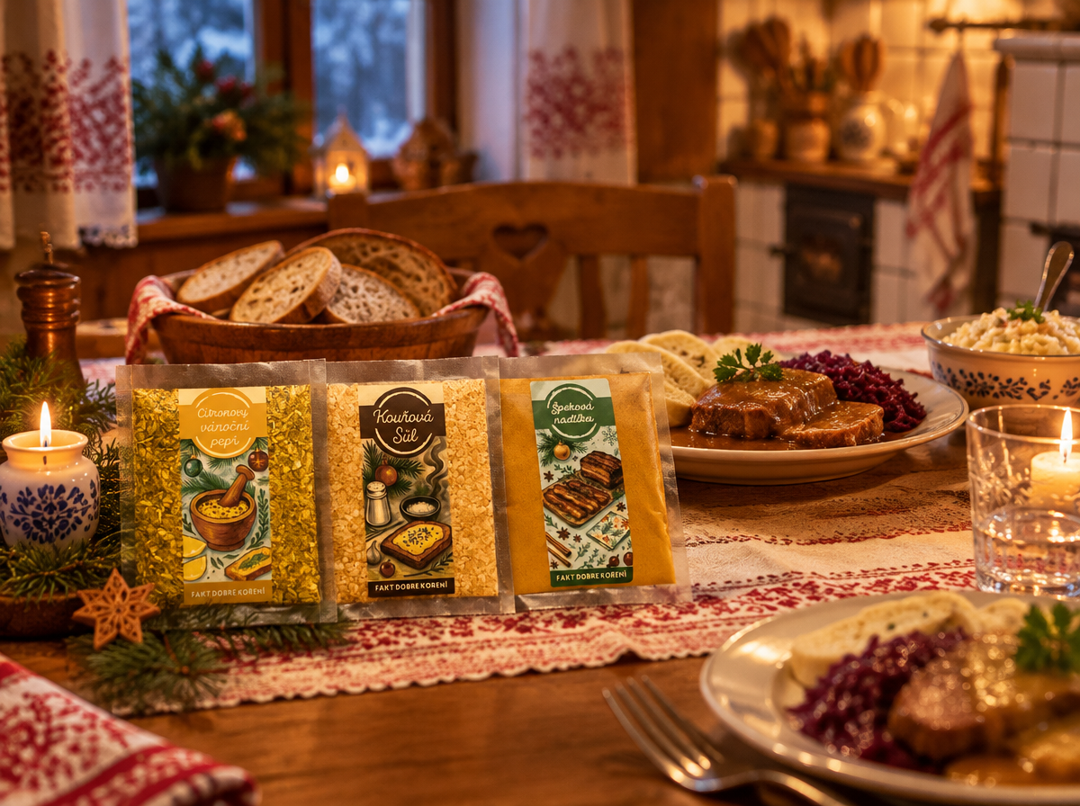 KOUŘOVÁ NADÍLKA, SET KOŘENÍ