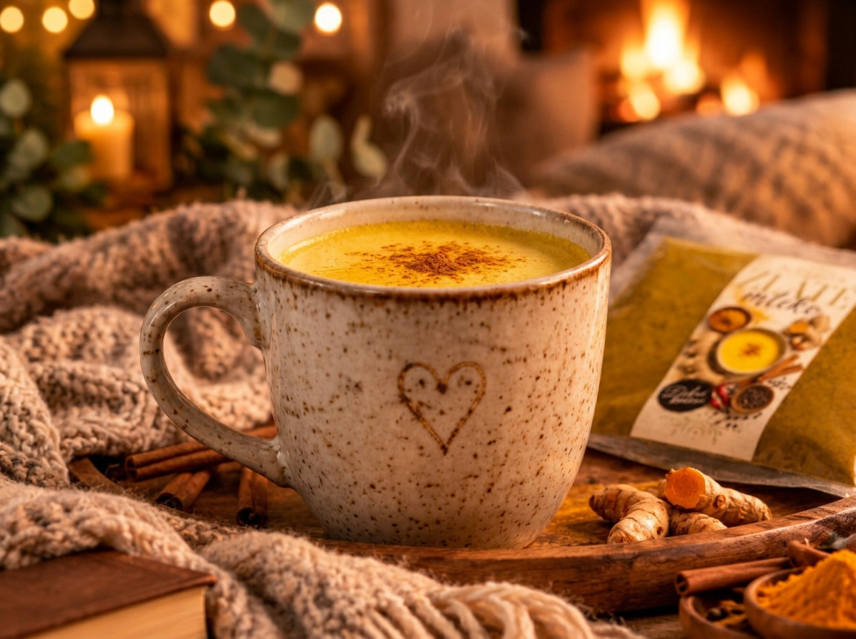 ZLATÉ MLÉKO - KURKUMA LATTÉ