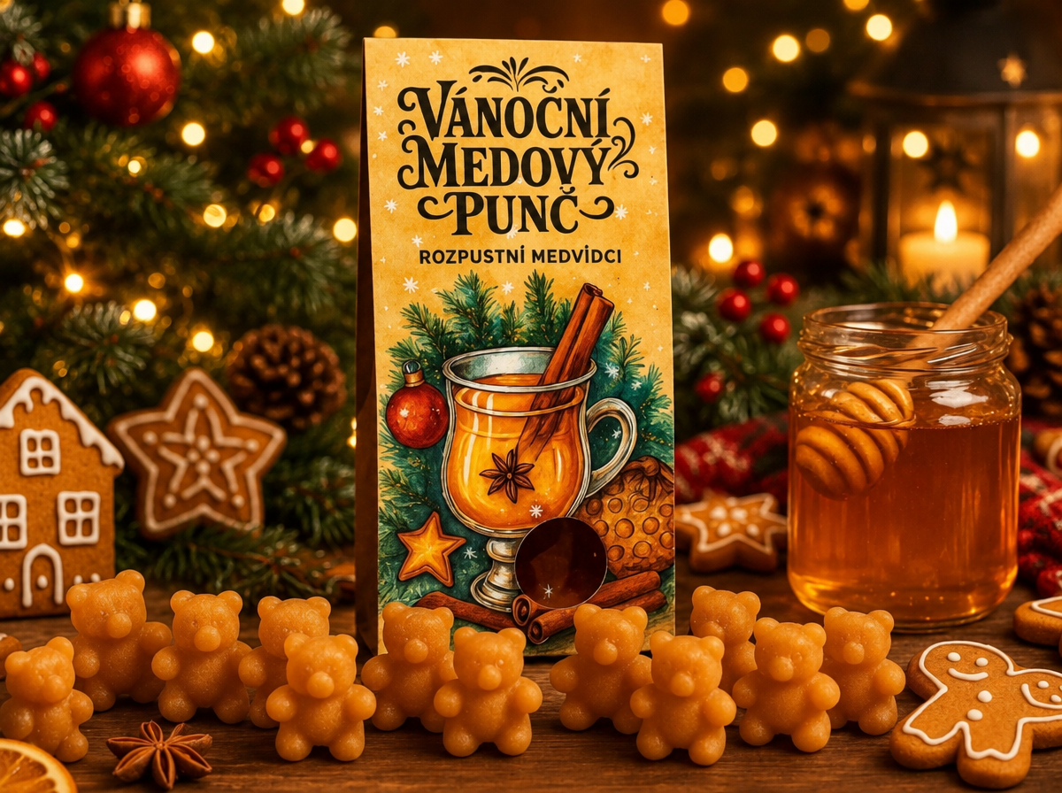 VÁNOČNÍ MEDOVÝ PUNČ, 50 g