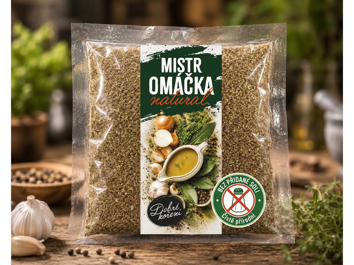 OMÁČKOVÉ KOŘENÍ - MISTR OMÁČKA, NATURAL
