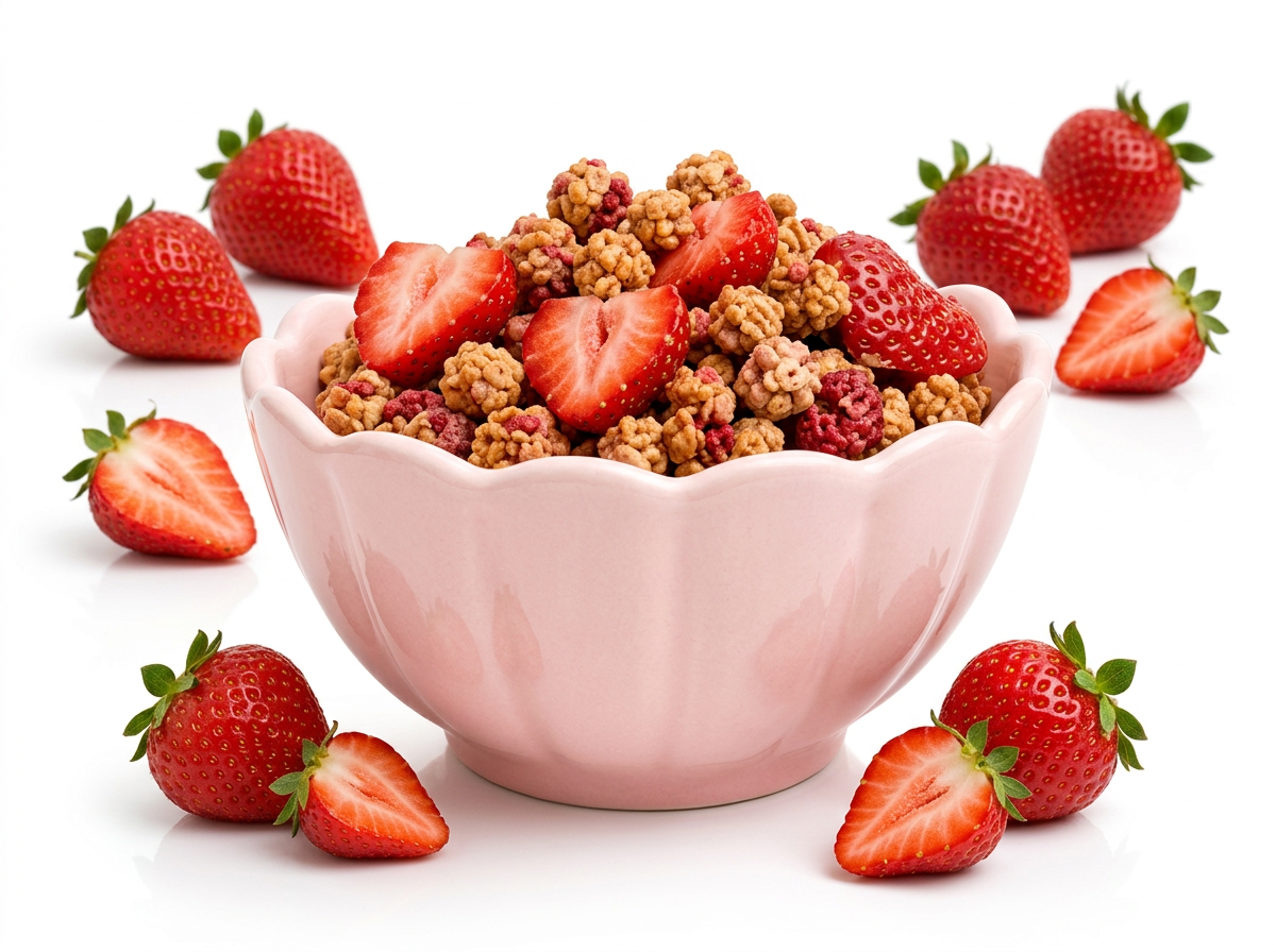 MIKULÁŠOVA SNÍDANĚ - JAHODOVÁ GRANOLA