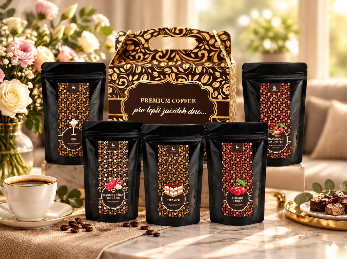 DÁRKOVÝ BOX PRO ŽENY - PREMIUM COFFEE