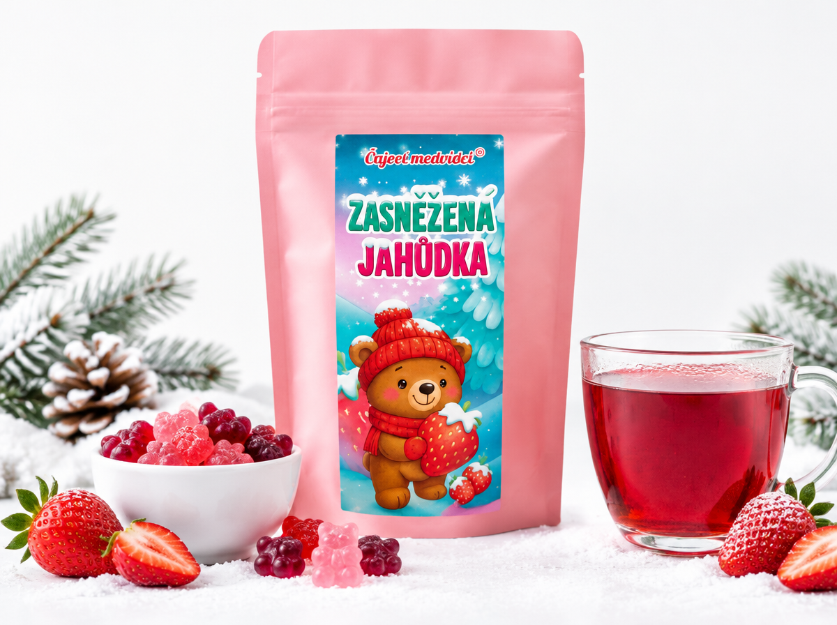 ZASNĚŽENÁ JAHŮDKA - ČAJOVÍ MEDVÍDCI